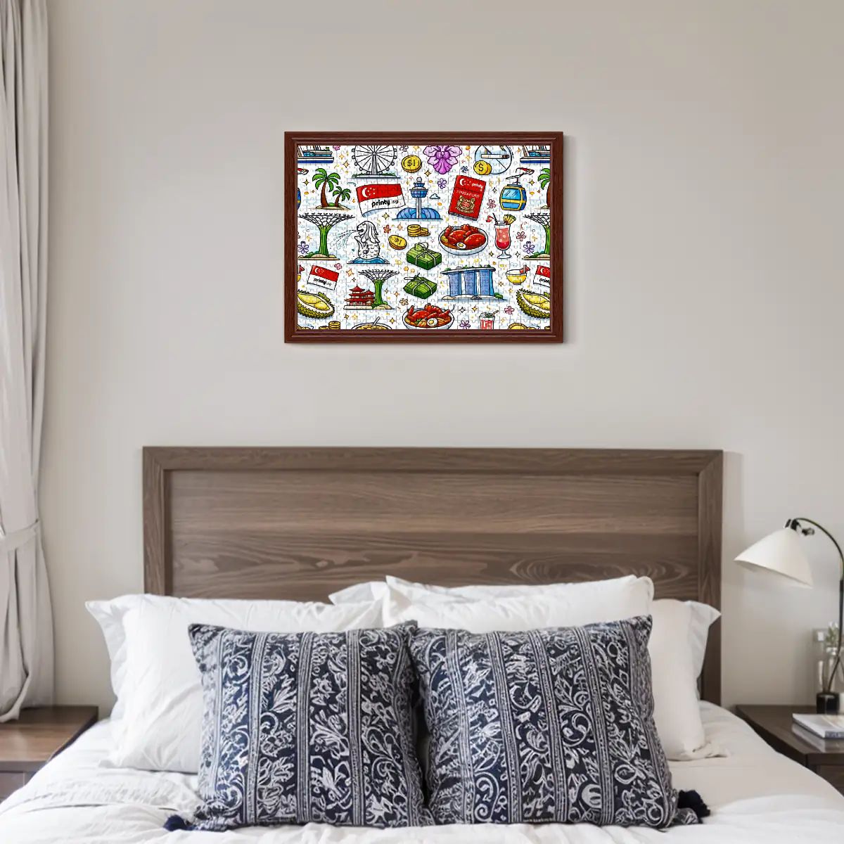 Custom Wooden Jigsaw Puzzles 500 pcs (Horizontal)