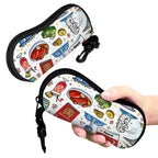 Custom Zipper Glasses Case
