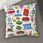 Custom Corduroy Throw Pillow Covers (Double-Sided Design)