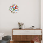 Custom PVC Wall Clock without Scale