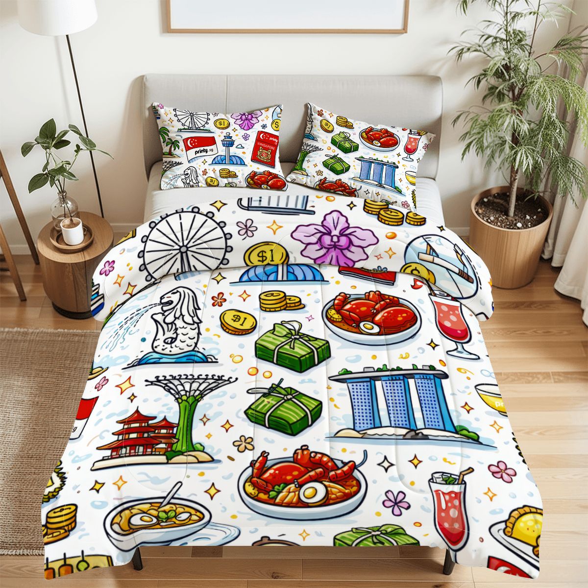 Custom Full Comforter Set