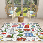 Custom Large Area Rug Floor Carpet (3:2)