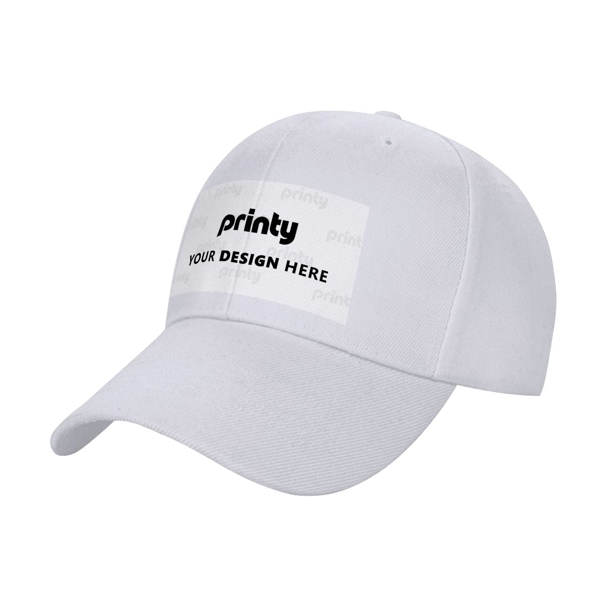 Custom Curved Eaves Trucker Hat (Solid Color)