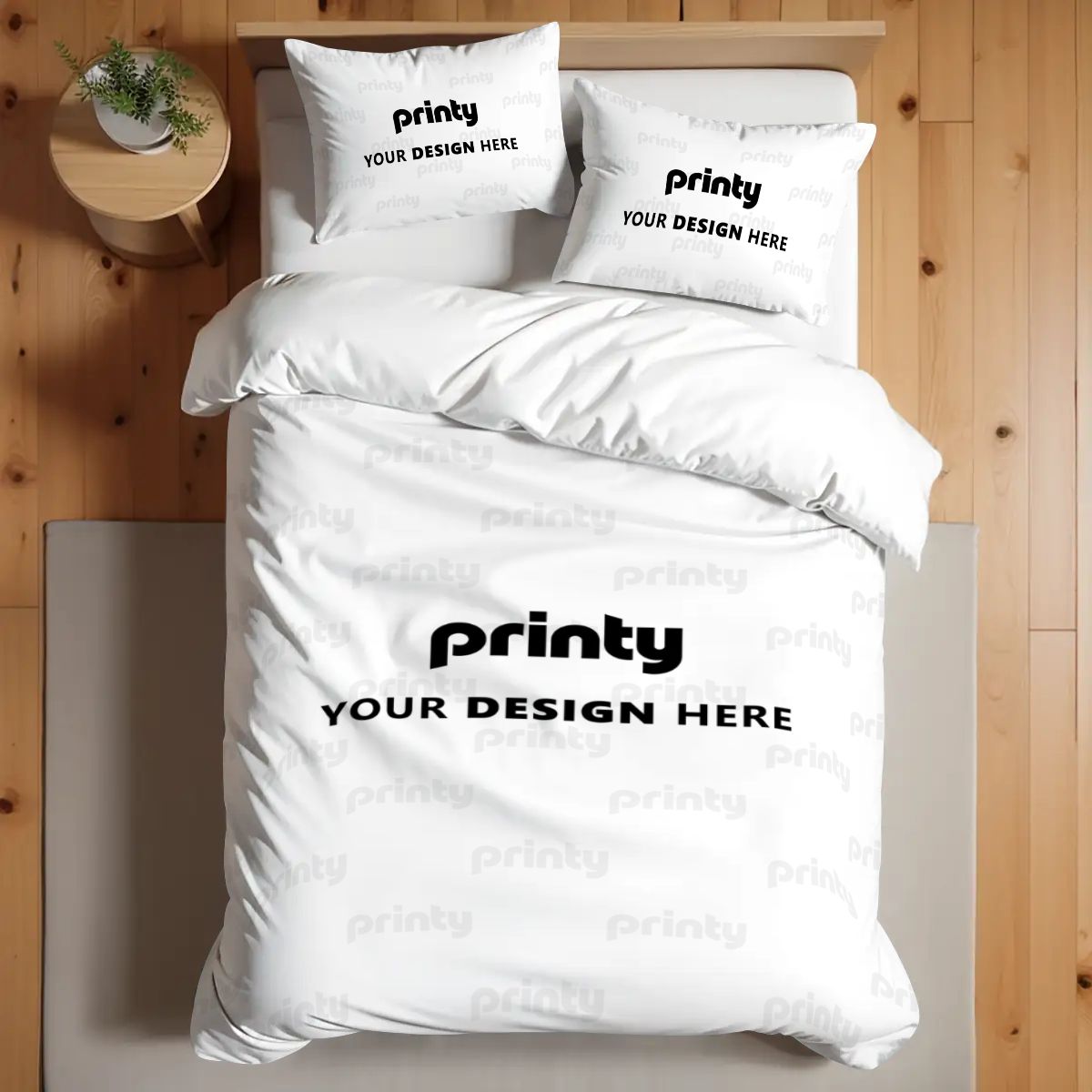 Custom Twin Duvet Cover Set 68"x86"