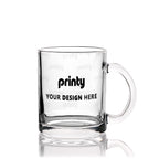 Custom Glass Coffee Cups (12oz)
