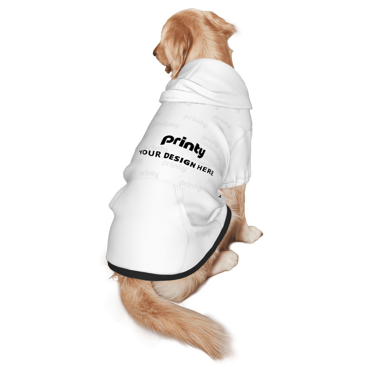 Custom Medium & Large Dog Hoodie Pet Clothes