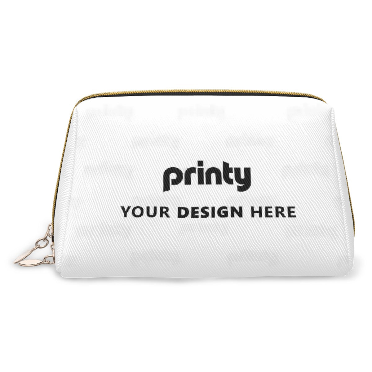 Custom Small Leather Makeup Bag