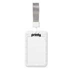 Custom Vertical ID Badge Holder(Double-Sided Design)