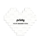 Custom Building Blocks Puzzles (Heart Shape)