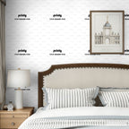 Custom Peel and Stick Wallpaper 17.7"x118"