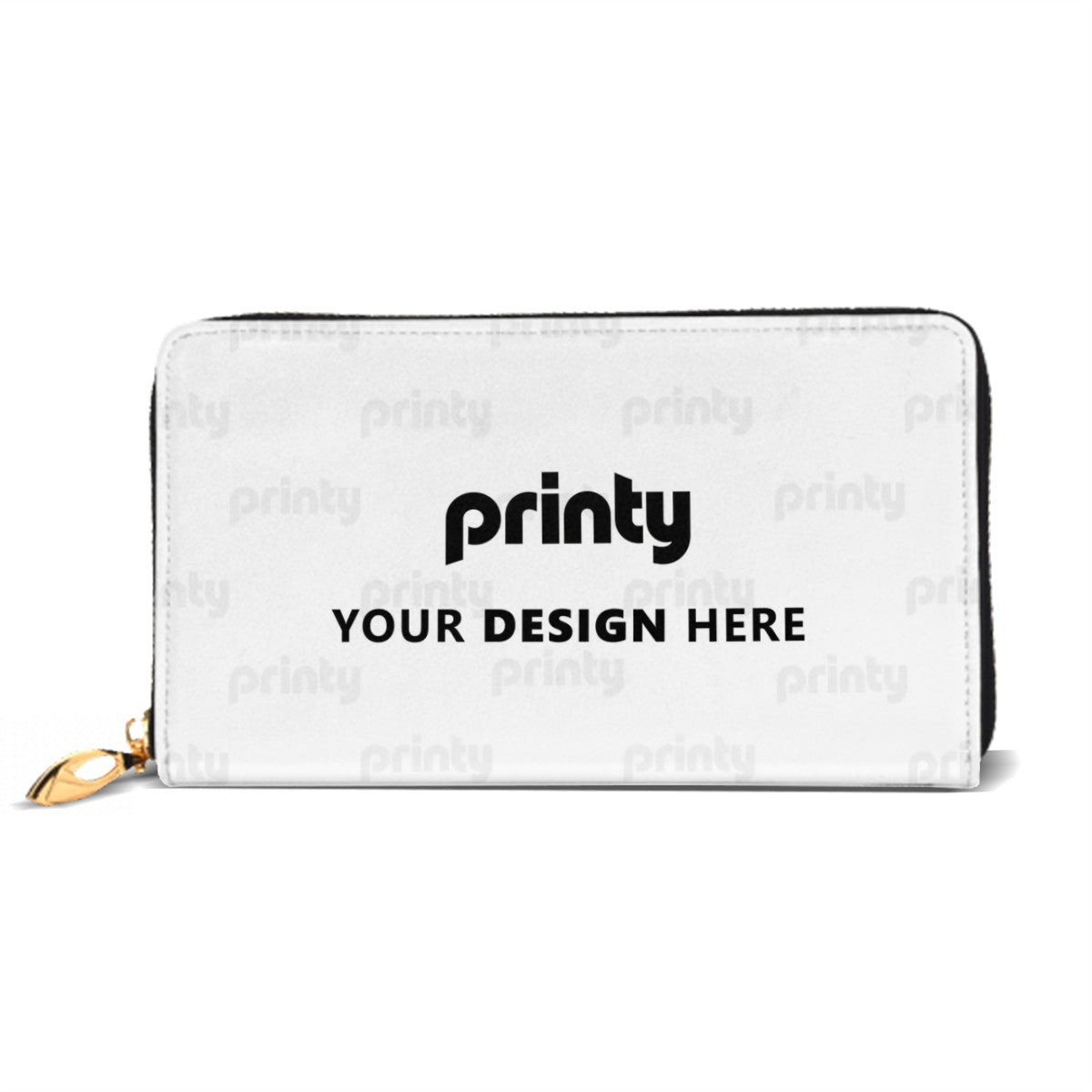 Custom Horizontal Leather Long Clutch Wallet