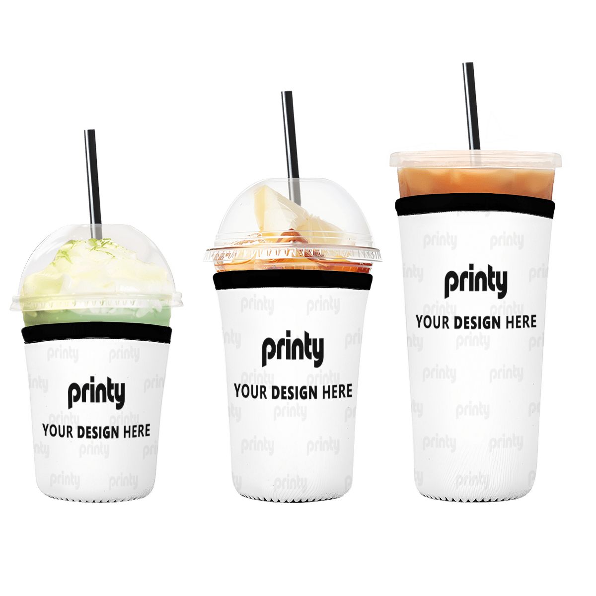 Custom Neoprene Koozies Cup Sleeve 3pcs