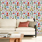 Custom Peel and Stick Wallpaper 17.7"x118"