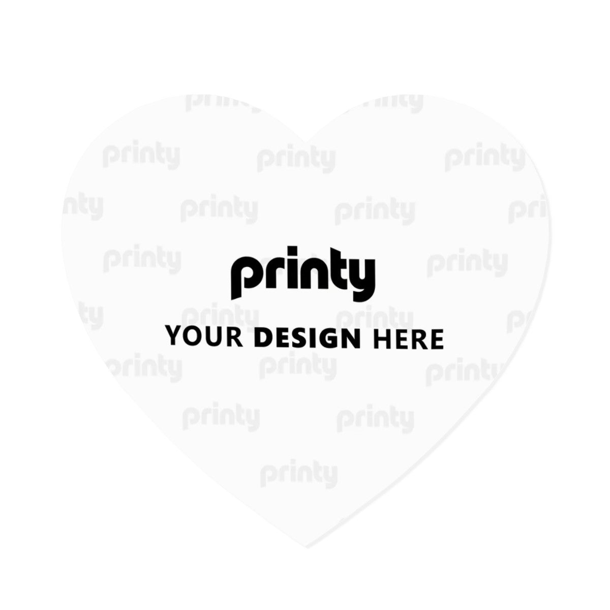 Custom Heart Shape Acrylic Fridge Magnets