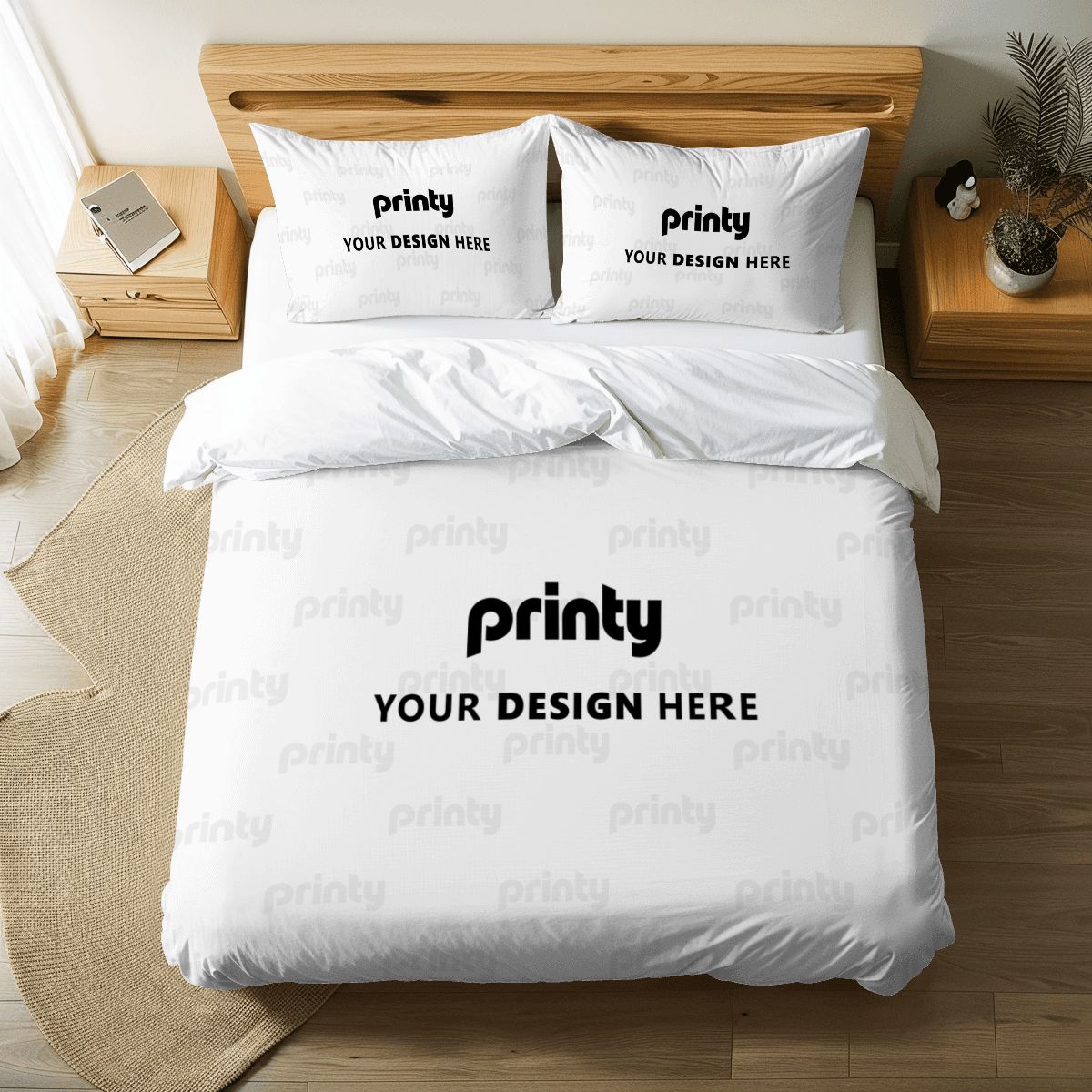 Custom King Duvet Cover Set