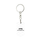 Custom Rectangular Metal Keychain