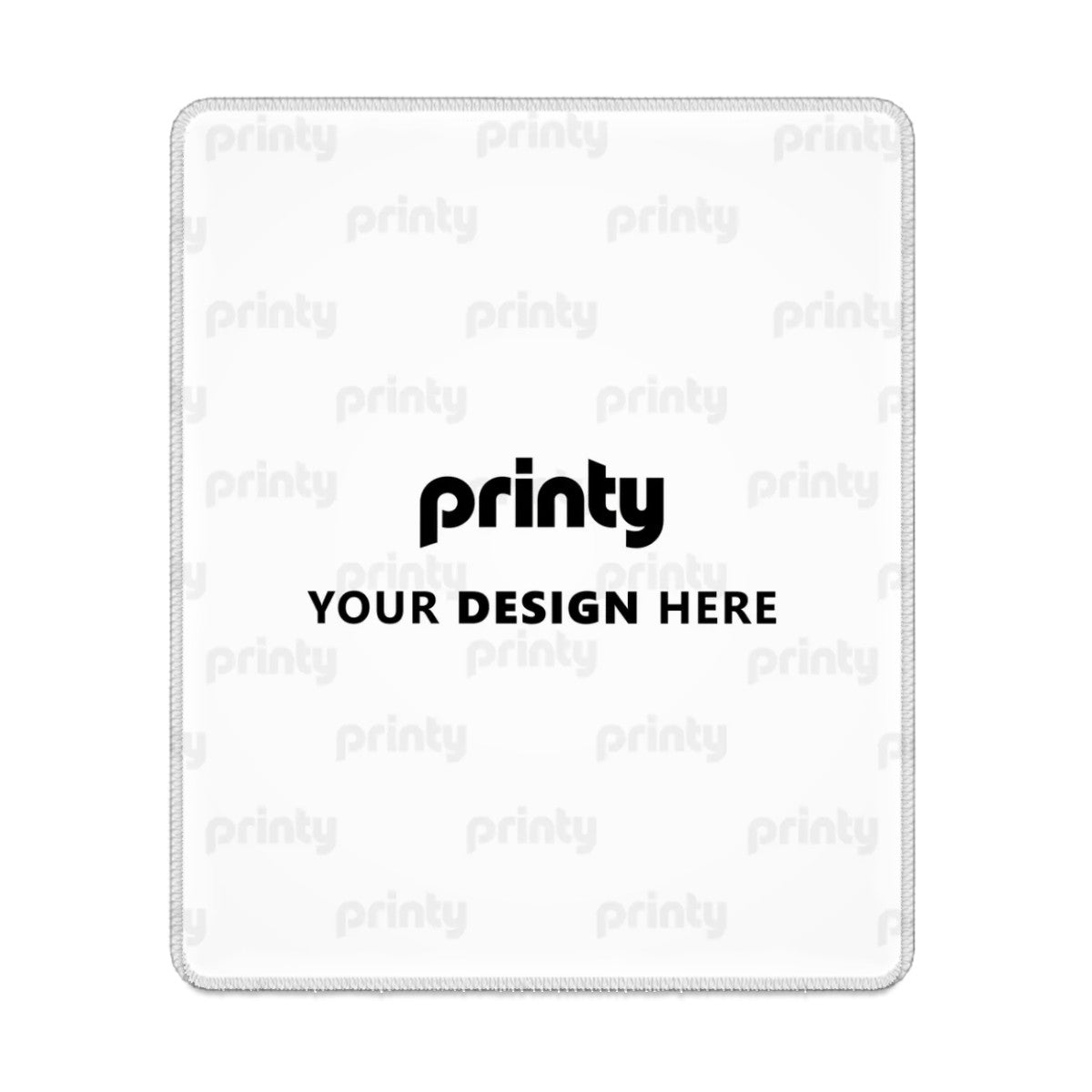 Custom Large Mouse Pad with Non-Slip Rubber Base (Vertical)