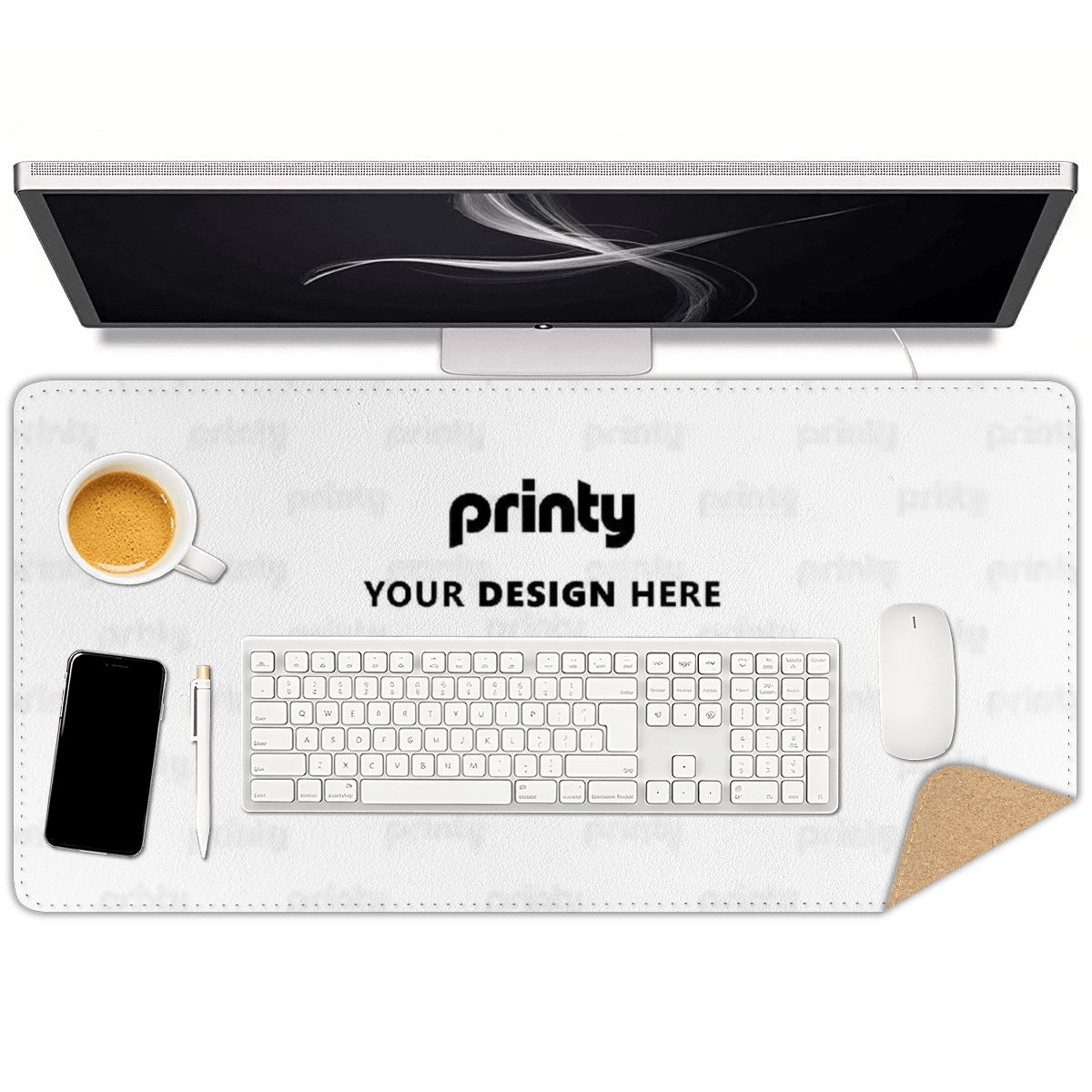 Custom PVC Leather Mouse Pad