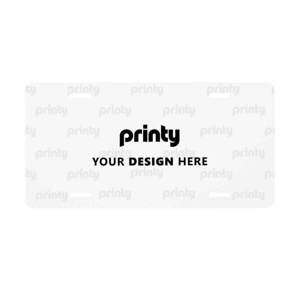 Custom Aluminum License Plate