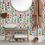 Custom Peel and Stick Wallpaper 17.7"x118"