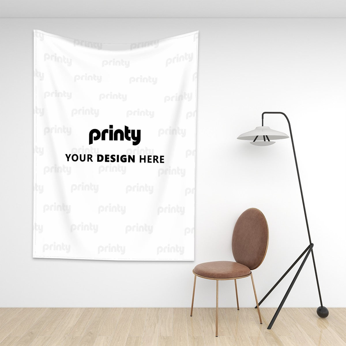 Custom Vertical Wall Tapestry for Bedroom (4:3)
