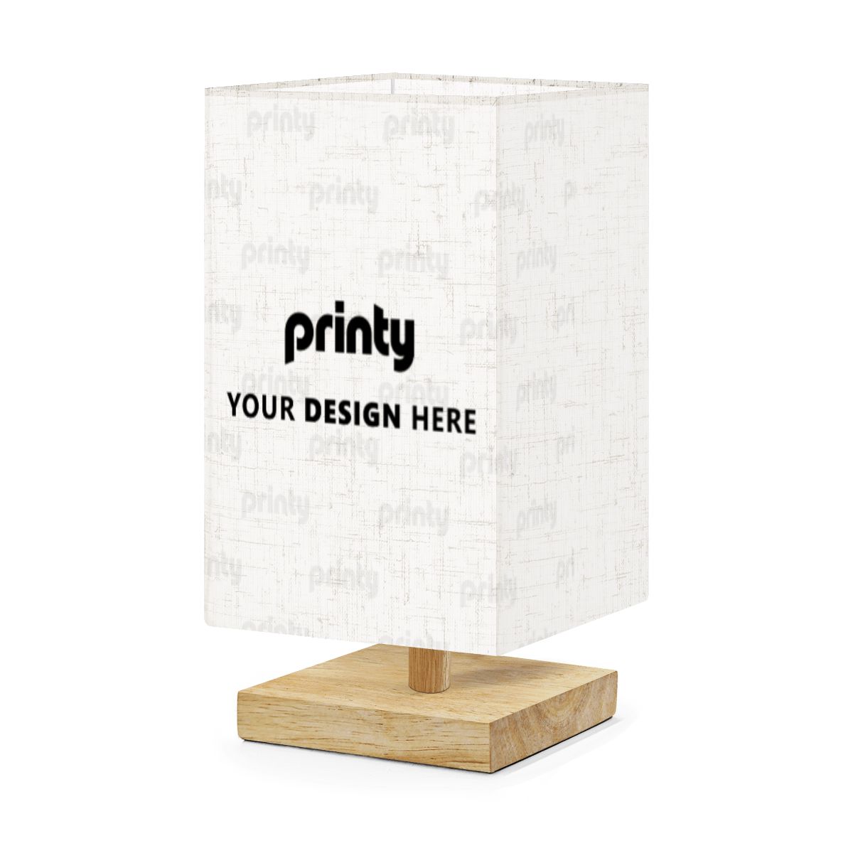 Custom Square Table Lamp