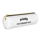 Custom Leather Cylindrical Pencil Case