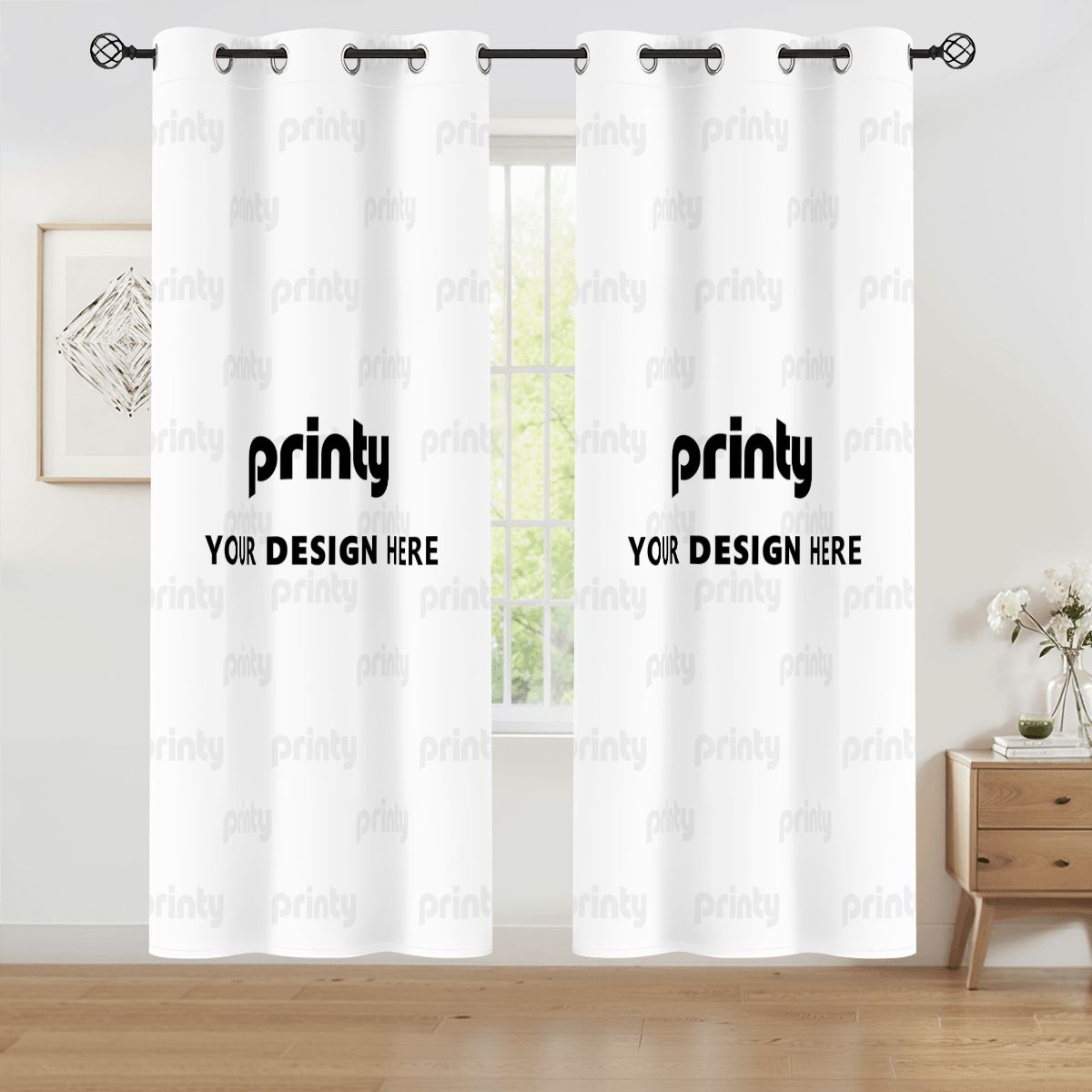 Custom Multi Sizes Blackout Curtains