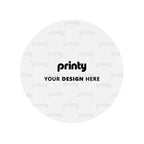 Custom Round Leather Coasters 6 pcs