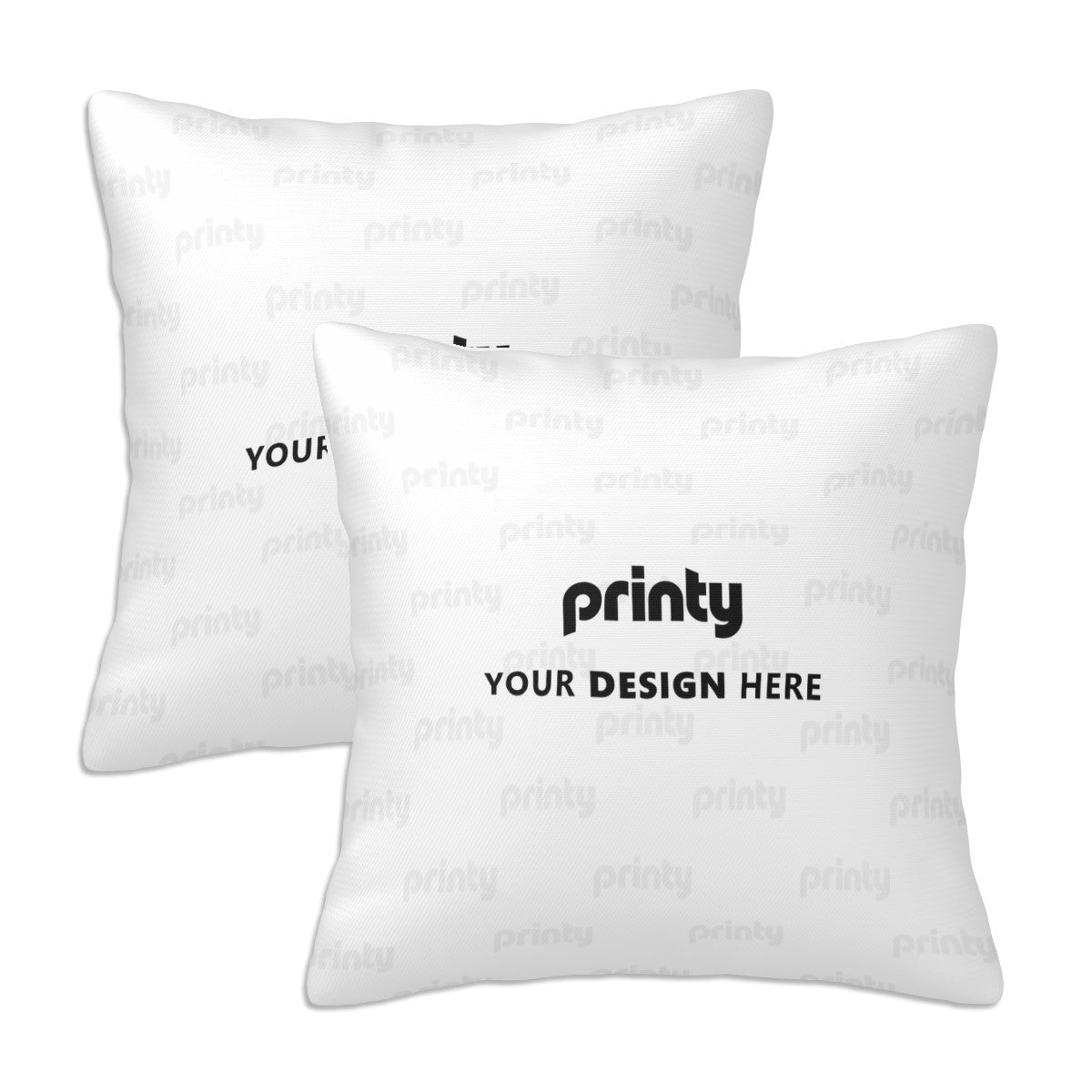 Custom All Season Throw Pillow Covers Set of 2(Single-Sided Design)