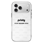 Custom iPhone 17 Pro Max TPU Black Phone Case