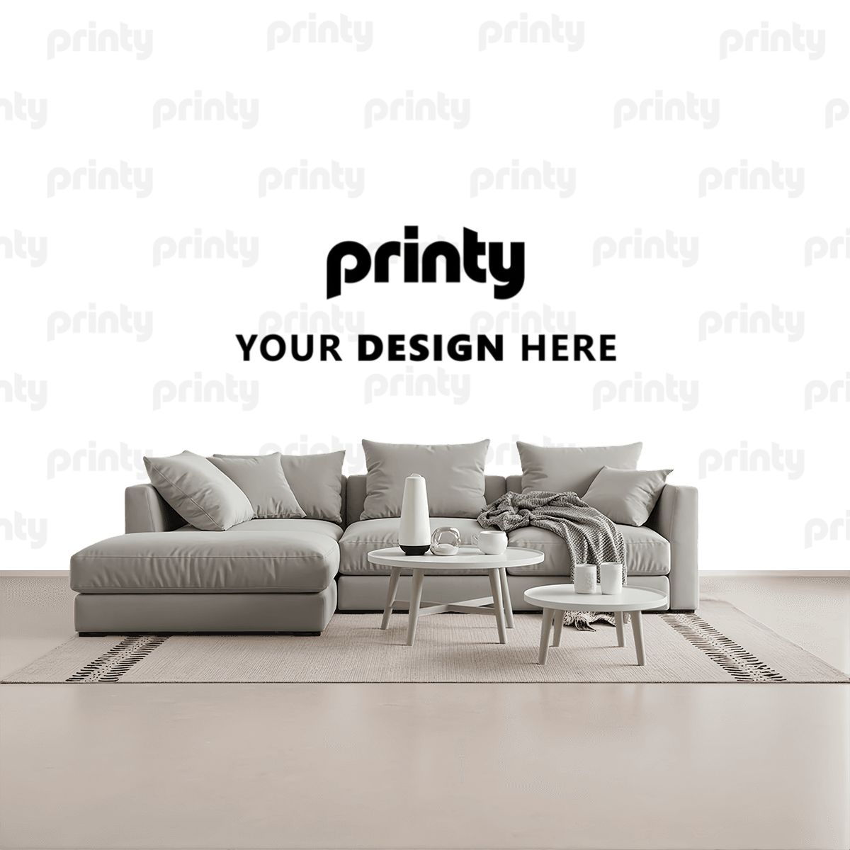 Custom Unpasted Mural Wallpaper 144"x100"