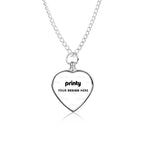 Custom Pet Ashes Necklace