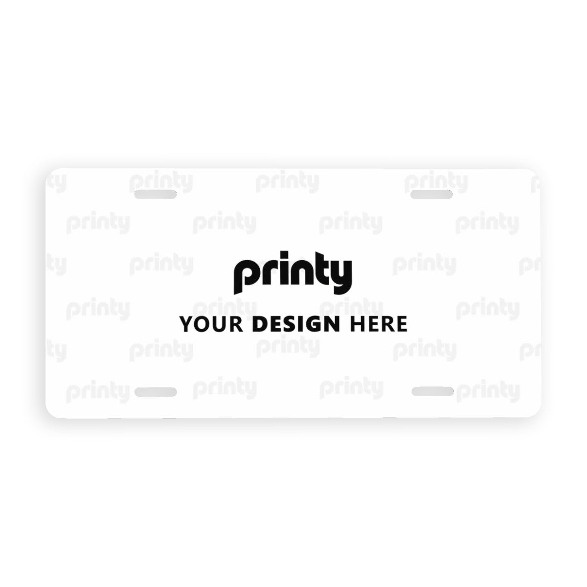 Custom Aluminum Thick License Plate
