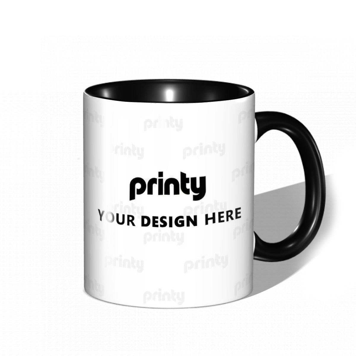 Custom Black Coffee Mugs (11oz)