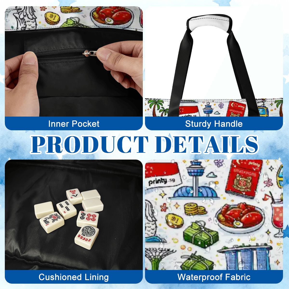 Custom Mahjong Bag Set