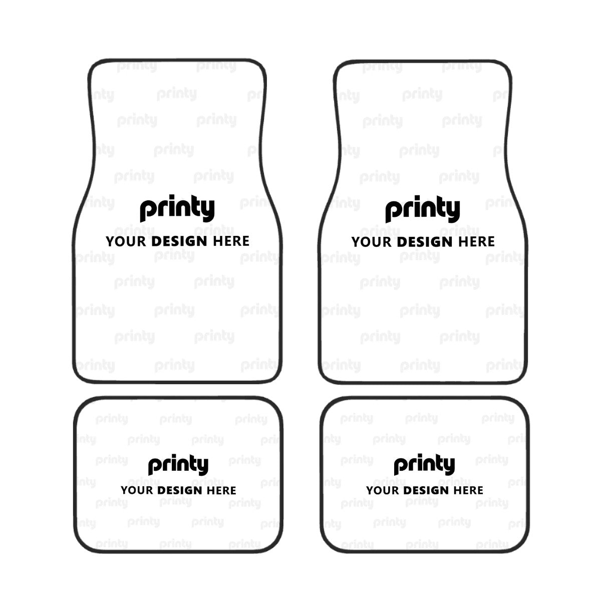 Custom Car Mat Set of 4