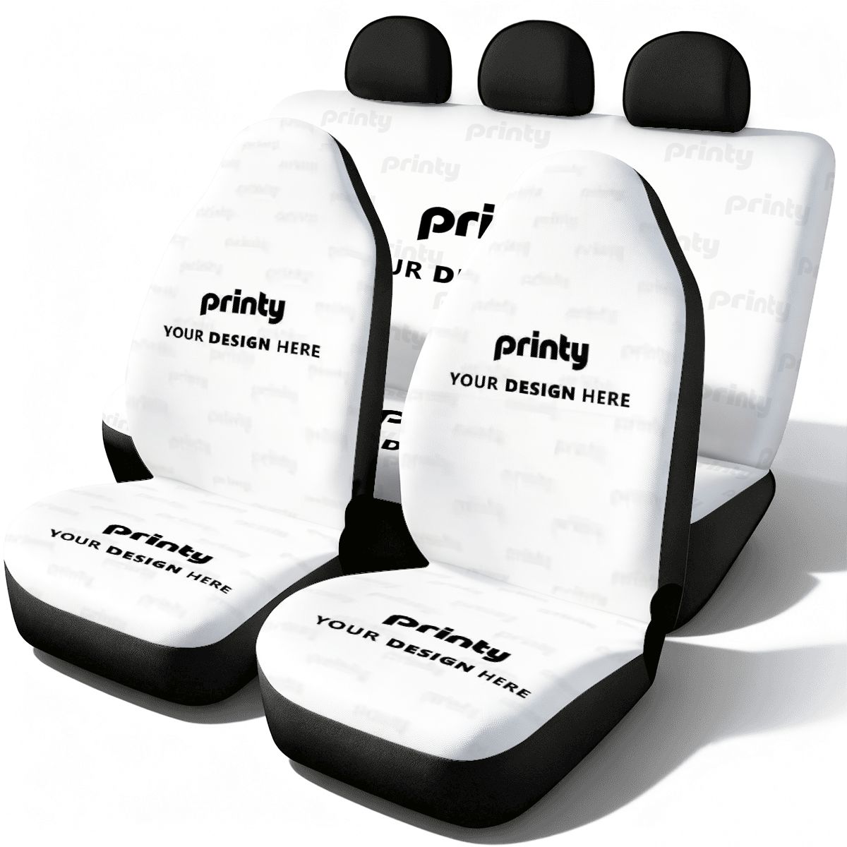 Custom Car Seat Covers Full Set