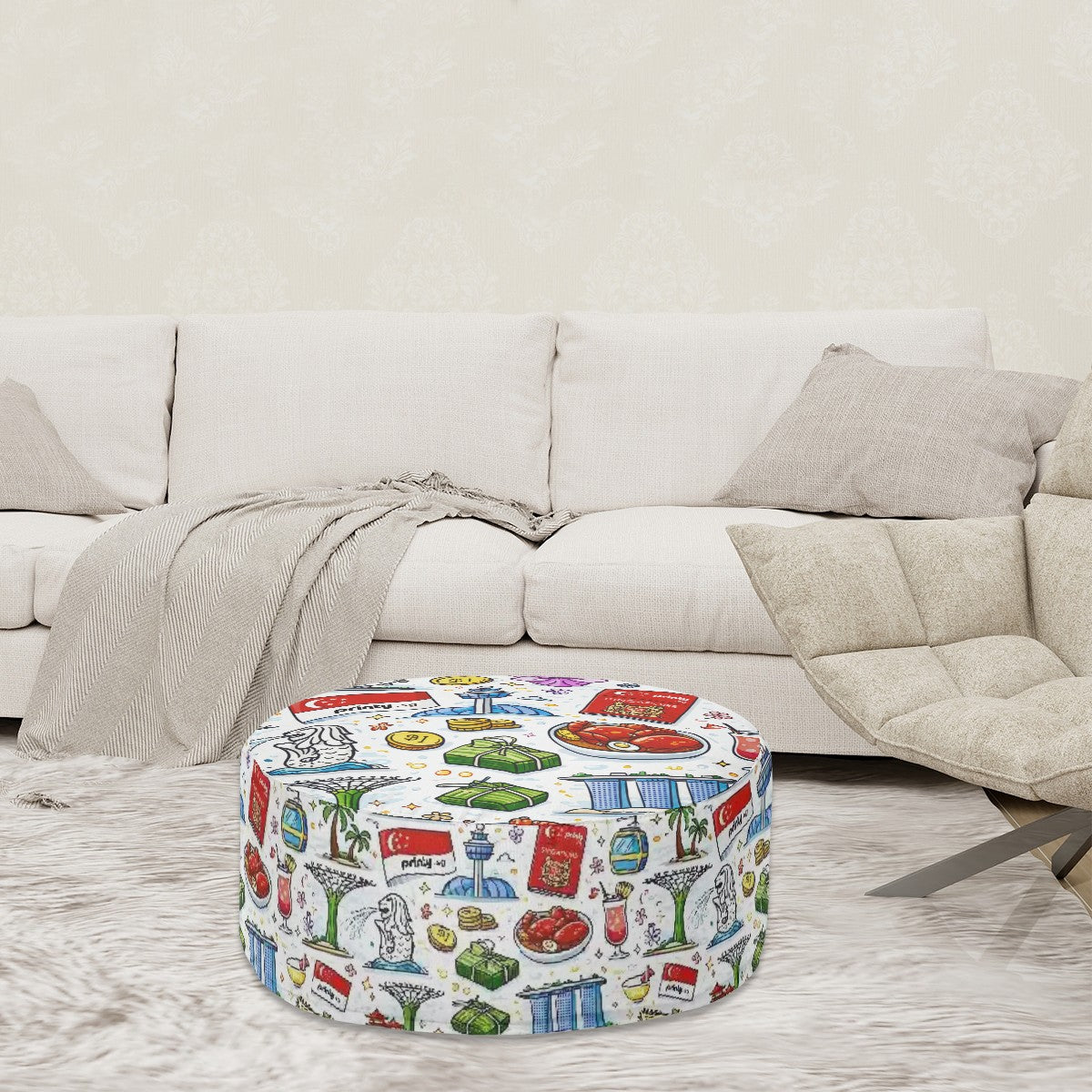 Custom Inflatable Ottoman