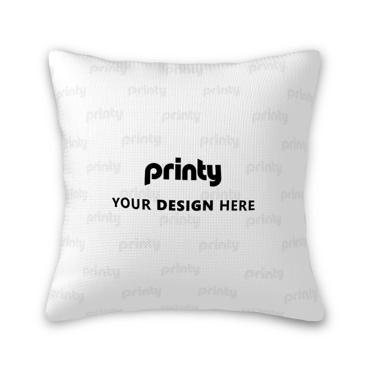 Custom Imitation Linen Throw Pillow Covers (Single-Sided Design)