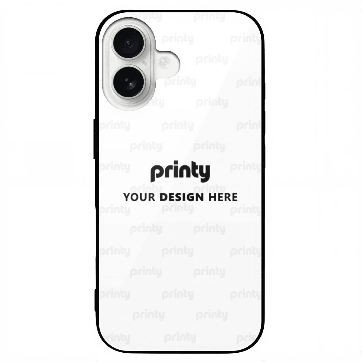 Custom iPhone 16 Glass Phone Case