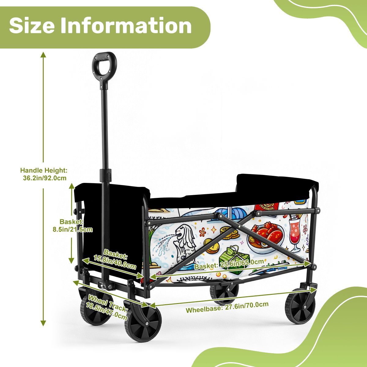 Custom Wagons Carts Foldable DF