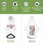 Custom Small Dog Hoodie Pet Clothes Multi-Faceted Design