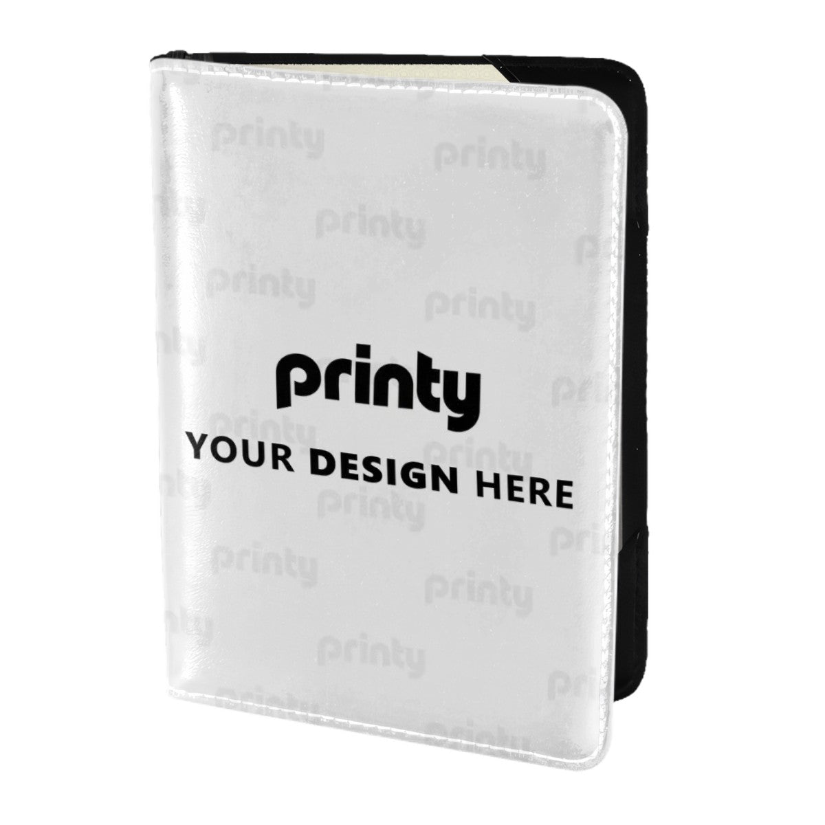 Custom Small Passport Holder for Travel (Double-Sided Pattern)