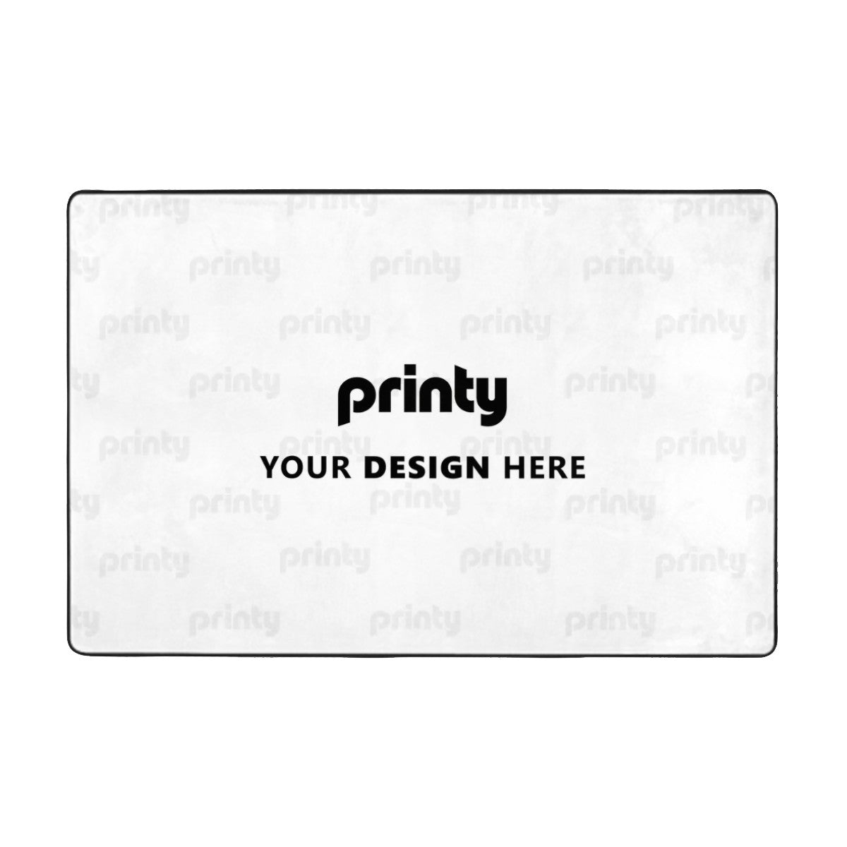 Custom Flannel Non Slip Area Rug (Multiple Sizes)