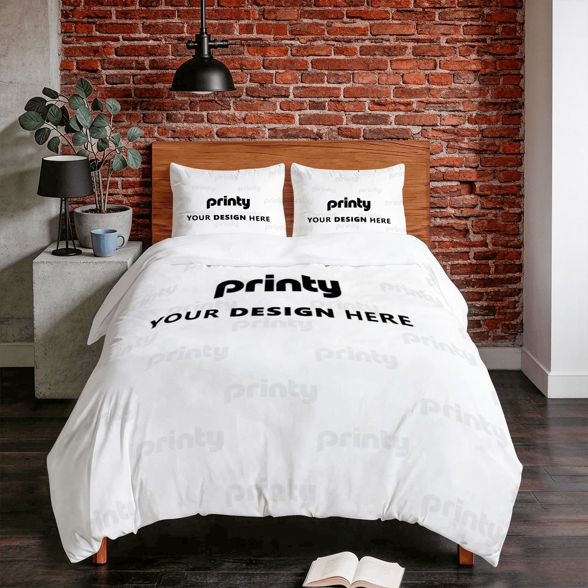 Custom Twin Duvet Cover Set 55"x79"