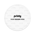Custom Thick Round Leather Coasters Set of 6