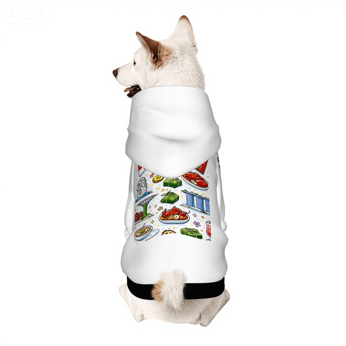 Custom Small Dog Hoodie Pet Clothes Multi-Faceted Design
