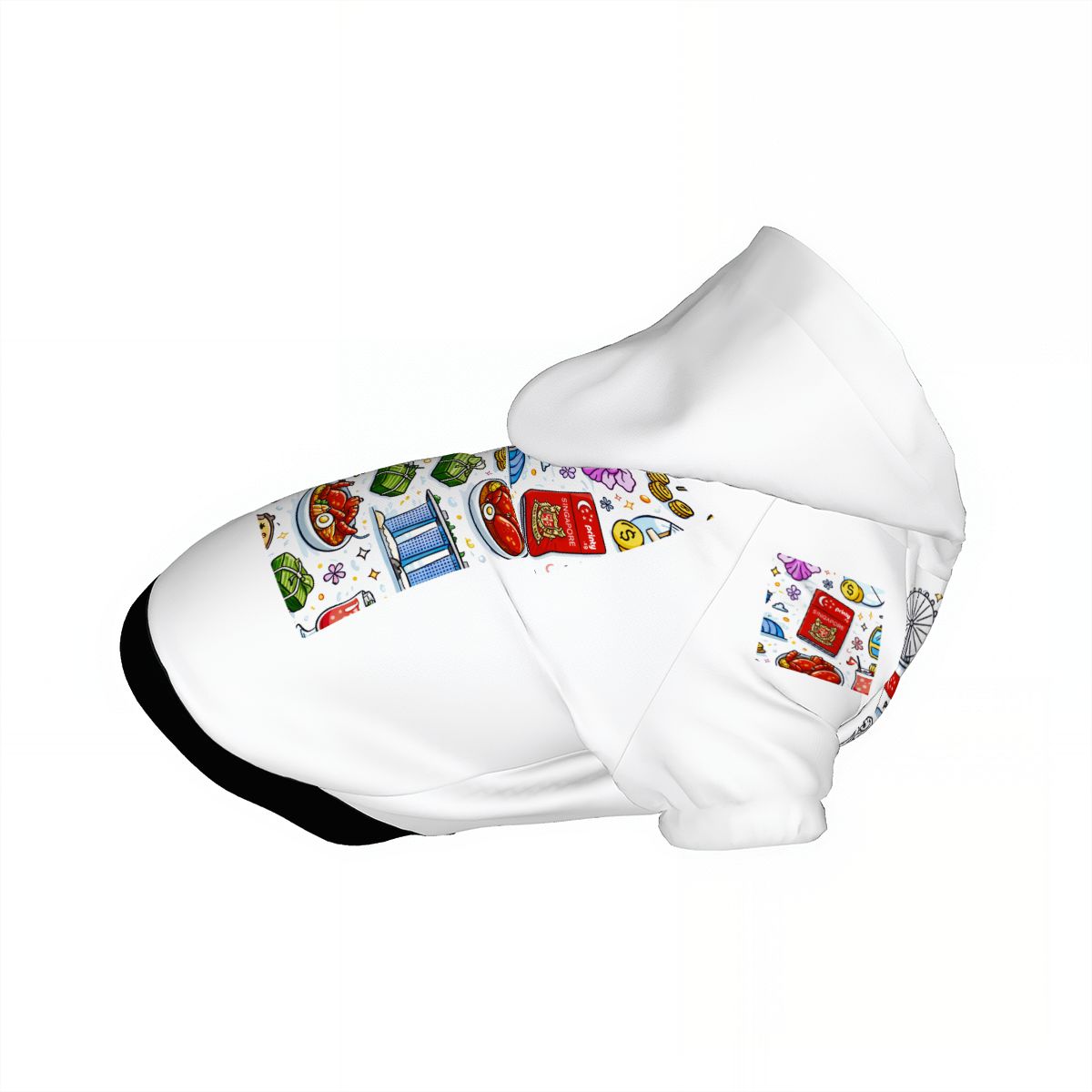 Custom Small Dog Hoodie Pet Clothes Multi-Faceted Design