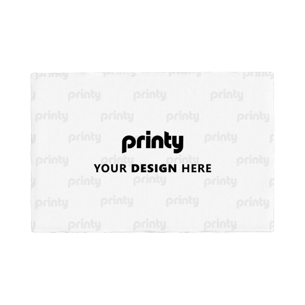 Custom Double Layer Imitation Linen Placemats